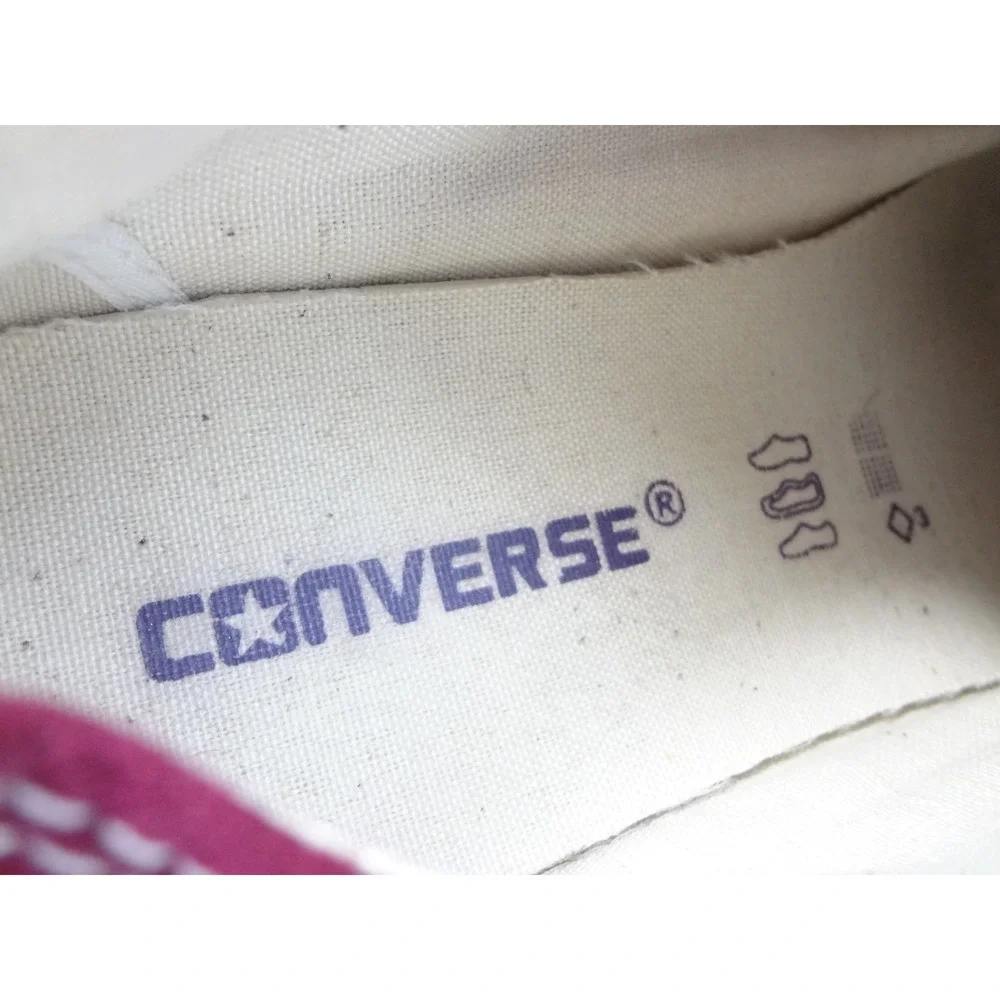 Converse All Star Low Top Burgundy Maroon Canvas Sneakers Mens‎ 7.5